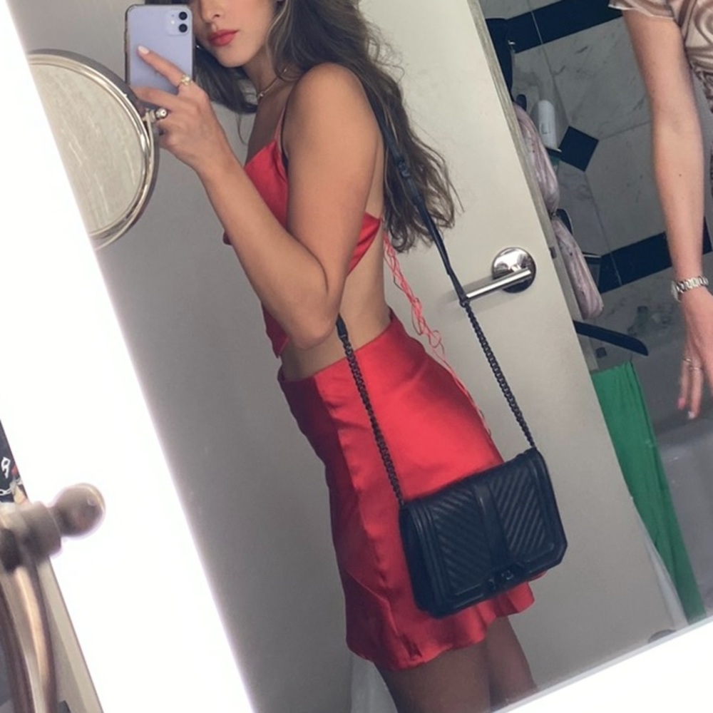 2Bella Satin Skirt Set in S
